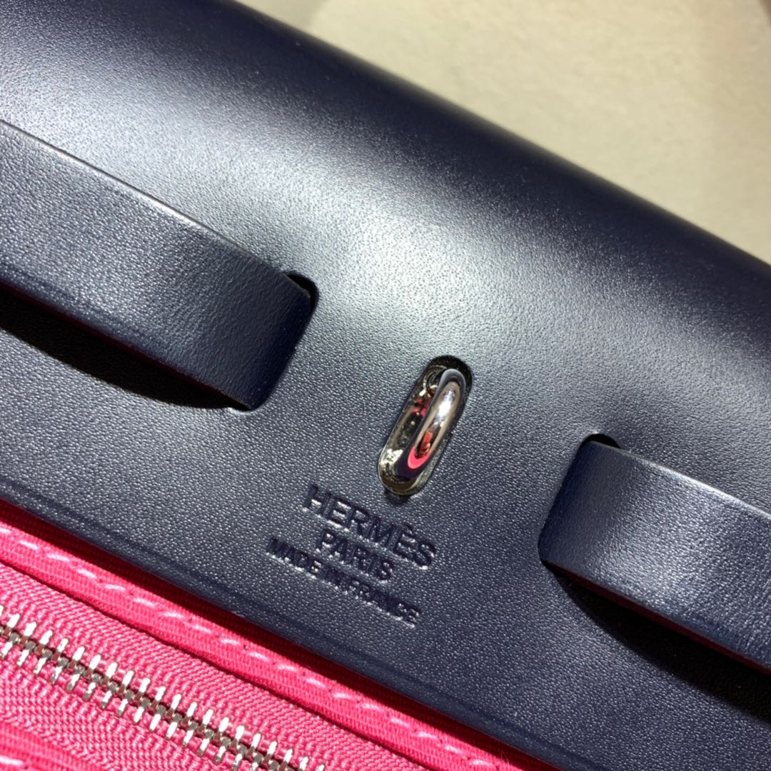 에르메스 에르백31 로즈 익스트림 인디고블루 은장